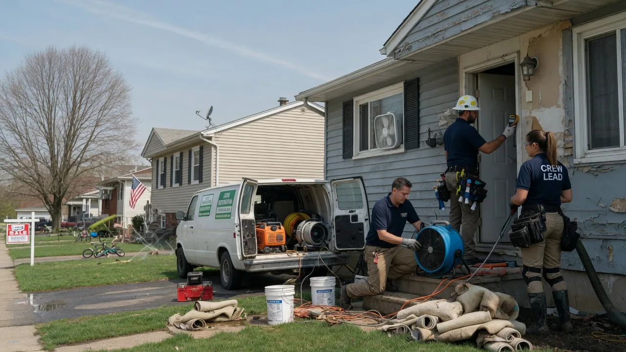Flood Cleanup in Cedar Grove, WI near me