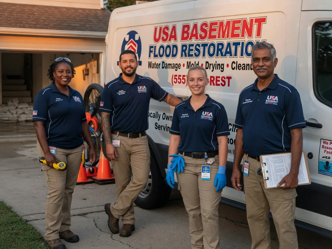 Basement Flood Cleanup company in Cedar Grove, WI